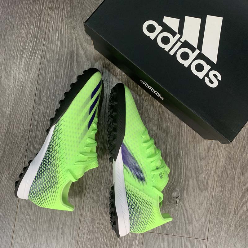 adidas X Ghosted.3 TF EG8202 Precision To Blur - Signal Green/Energy Ink/Black